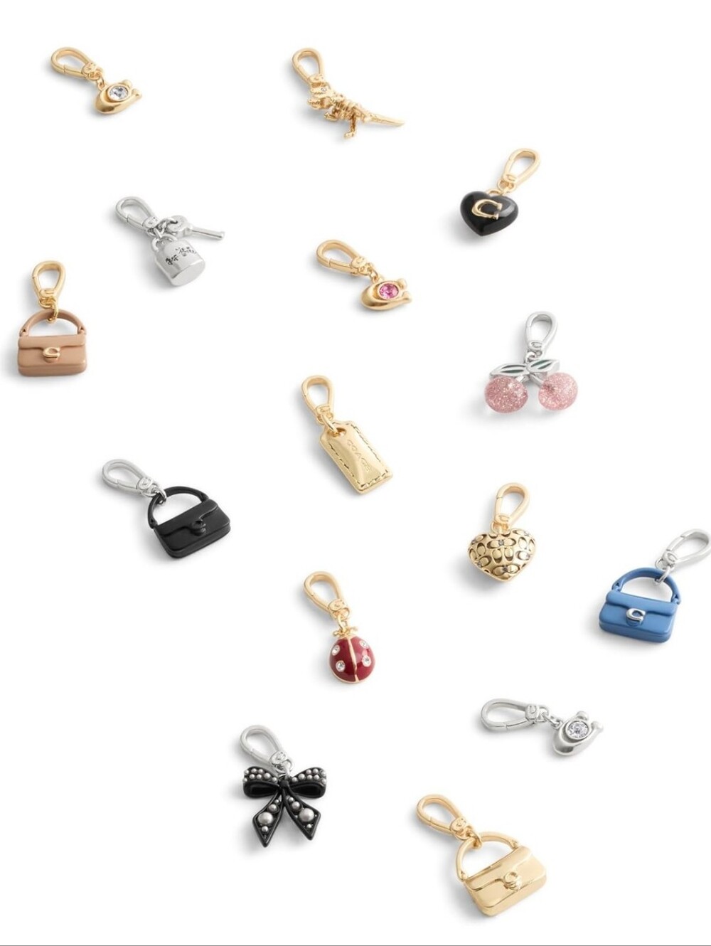 COACH Women's Collectible Signature Jewelry Charm